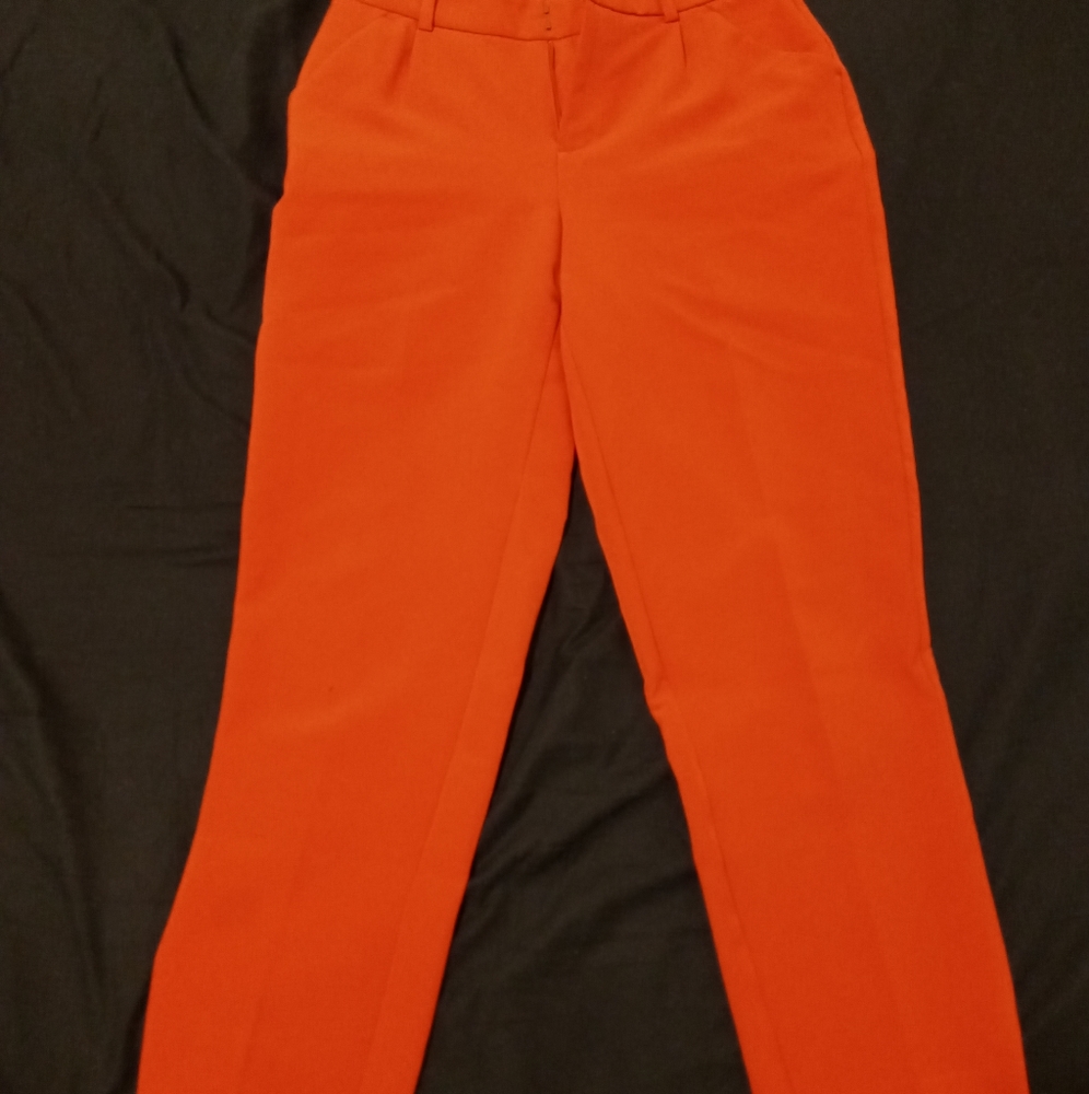Orange Dress Pants